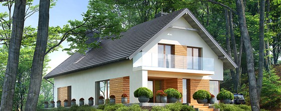 Projekty Domów Jednorodzinnych: Projekt Domu Woodland
